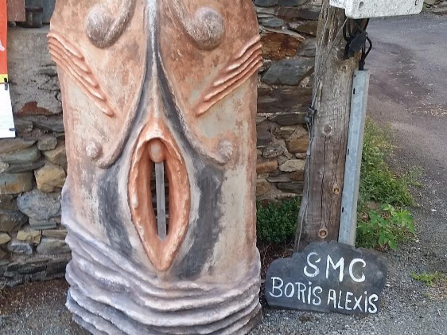 Sculpture - Boris Alexis - 09.2019 - Lagraverie - Fayet (23)
